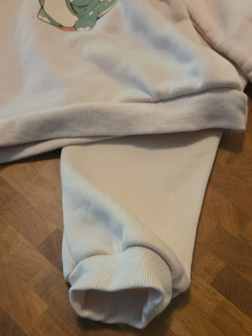 Cream Kids Hoodie & Joggers Set with Penguin Print 5/6
